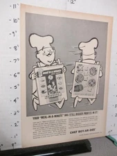 trade magazine ad grocery store 1963 CHEF BOY-AR-DEE pizza spaghetti ravioli