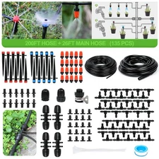MIXC 226FT Greenhouse Micro Drip Irrigation Kit Automatic Irrigation System