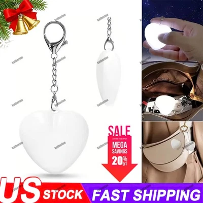 Heart Pattern Touch Sensing Light Portable Handbag Light LED Creative Gifts ~USA
