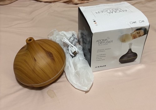 LED Electric Air Diffuser 500ml Aroma Oil Humidifier - Picture 2 of 2