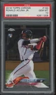 2018 Topps Chrome #193 Ronald Acuna Jr. RC Gem Mint PSA 10