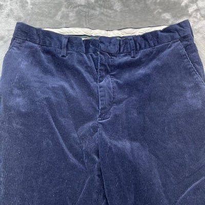 Polo Ralph lauren Pants men 36x33 tall Corduroy office Preston pinwale dress