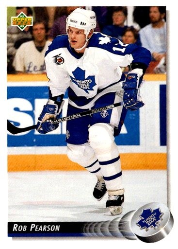 1992-93 Upper Deck #318 Rob Pearson