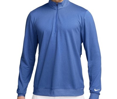 Nike Golf Herren Tour Half ZIP Pullover Sweater blau weiß 4xl NEU Polo xxxl
