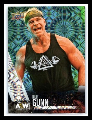 2021 Upper Deck AEW #72 Billy Gunn Pyro