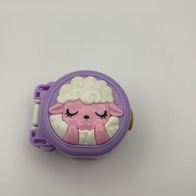 2021 Polly Pocket Sleepy Pets Pajama Party  Compact Sheep Girl Miniature