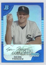 2005 Bowman Chrome First Year Blue Refractor 69/150 Sean Tracey #300 0b5