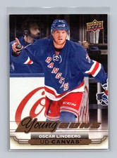 2015-16 Upper Deck - Ud Canvas Young Guns Oscar Lindberg #C115 (RC) Rookie