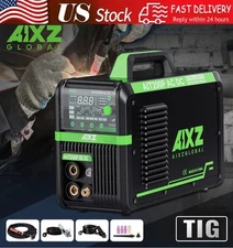 AIXZ Aluminum TIG Welder 200A,IGBT AC/DC Pulse HF MMA/Stick Tig Welding Machine