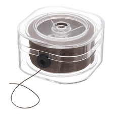 Elastic String for Bracelets,0.8mm Brown Stretch Bead Cord Strings ,82m
