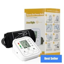 Digital Upper Arm Blood Pressure Monitor Automatic Heart Rate Meter