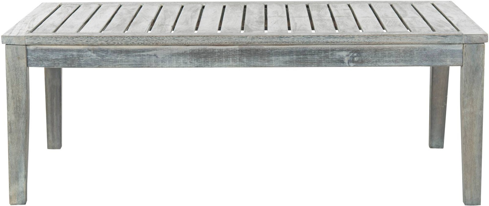 Bradbury Ash Gray Wood 4-Piece Outdoor Conversation Set thumbnail 5