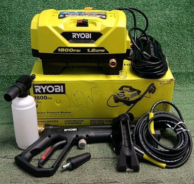 #ad Ryobi 1800 PSI 1.2 GPM Cold Water Electric Pressure Washer RY141802 NEW OB $99.99
