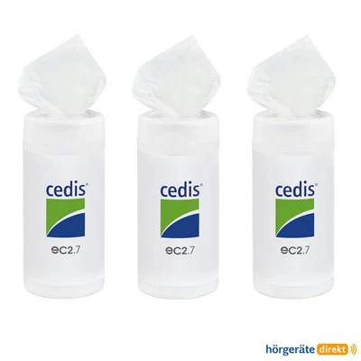 3x Cedis Reinigungstücher im Spender eC2.7 (90 Stück) - 3er Pack