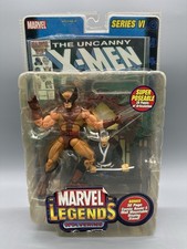Marvel Legends Series VI Uncanny X-Men Wolverine Figure and Comic 2004 Toy Biz