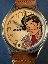 Vintage 1951 Li l Abner Animated Wrist Watch ...