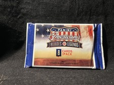 2012 Panini AMERICANA Heroes & Legends Pack (8 cards) Factory Sealed