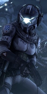 Titanfall 2 Pilot Helmet Commander Gates Section 6-4 Full Size Padded & Lighted