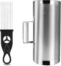 Soulmate Stainless Steel Guiro Shaker 12" 6" Percussion Instrument Guiro Musical