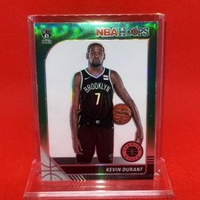 2019-20 Panini NBA HOOPS Kevin Durant #61 Neon Green Prizm