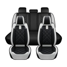 Full Set Car 5 Seat Covers For Jeep Liberty 2002-2012 Faux Leather Cushion Full Set Car 5 Seat Covers For Jeep Liberty 2002-2012 Faux Leather Cushion