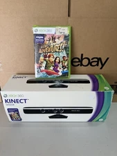 Microsoft Xbox 360 Kinect Sensor w/ USB Adapter & Kinect Adventures
