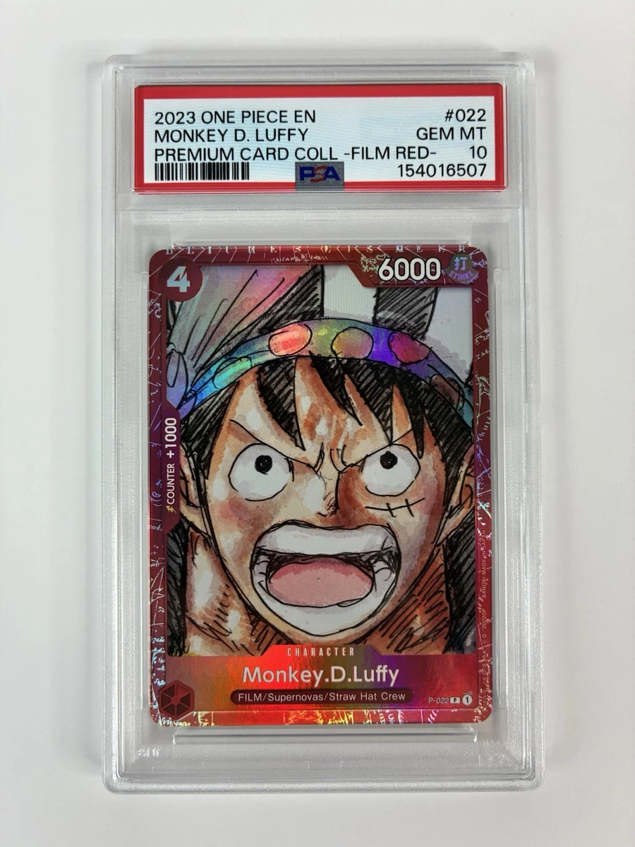 Monkey.D.Luffy P-022 One Piece Promotion Cards for sale | eBay