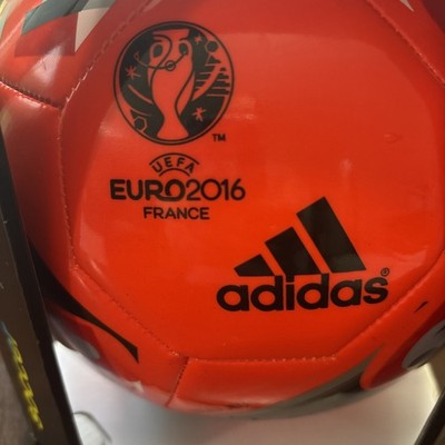 Adidas UEFA Euro 2016 France Replica Match Red Soccer Football