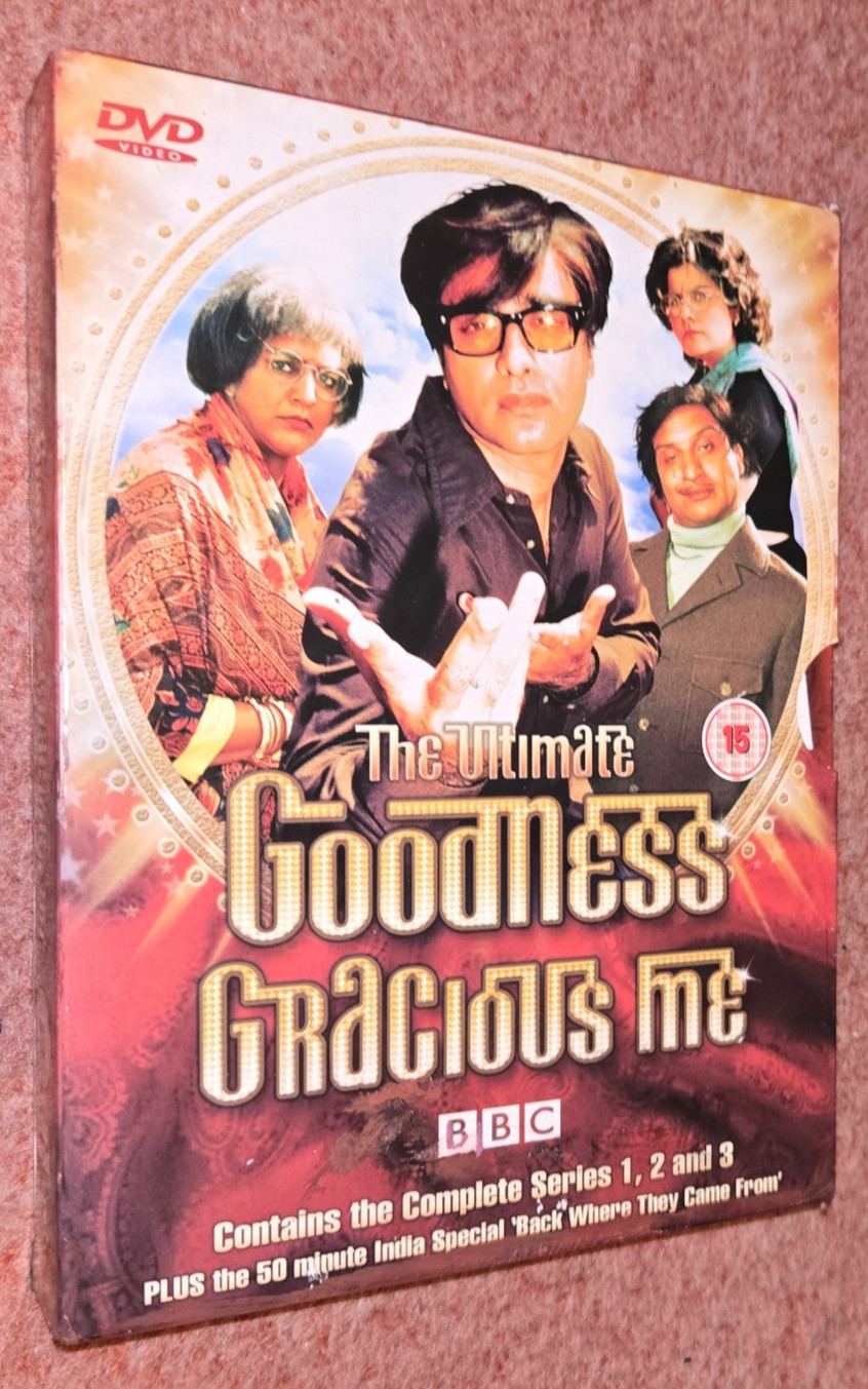 BBC, THE ULTIMATE GOODNESS GRACIOUS ME COMPLETE SERIES 1,2,3 + INDIA SPECIAL DVD