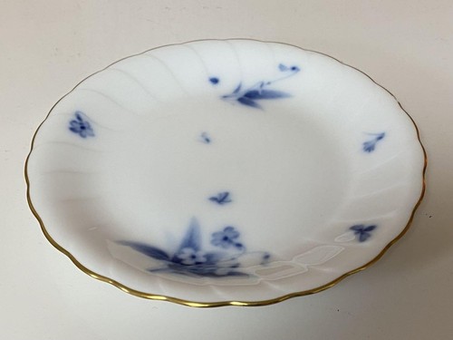 Rare Okura Touen Violet Porcelain Cup & Saucer + Cake Plate Set of 3 from Japan - Picture 16 of 24