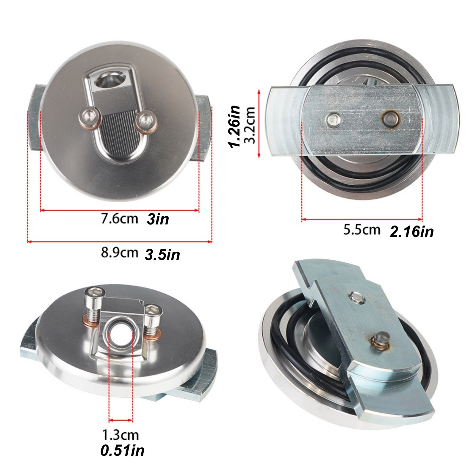 Dipstick Tube Adapter Repair Kit For Ford 7.3L Powerstroke E-350 Van 1995-2003 thumbnail 7