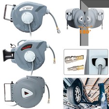 Druckluft Schlauchtrommel 20m 30m Premium mit Aufroller automatisch Schlauch