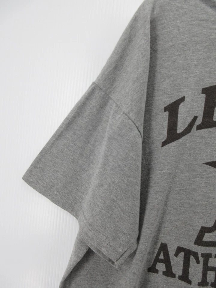 VINTAGE Lehigh Mountain Hawks Shirt Men XL Gray Russell Athletic University Y2K - Image 3 of 4