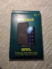 On 10.1" Protective Grip Tablet Case For Onn Tablet Gen 3 - 2022
