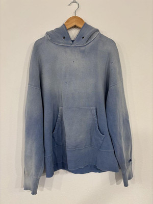 Visvim Court Hoodie L/S Crash 3 Blue Men's Size 3 Japan Made Visvim Court Hoodie L/S Crash 3 Blue Men's Size 3 Japan Made