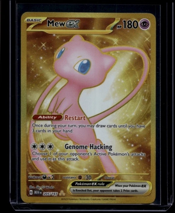 Mew Ex 205/165 Sv: Scarlet & Violet 151 for sale | eBay