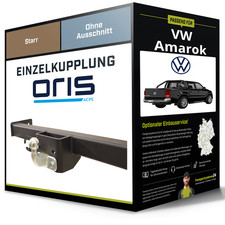 Starre Anhängerkupplung für VW Amarok 09.2010-05.2022 Typ 2H/S1B Oris NEU