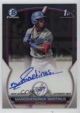 2023 Bowman Chrome Prospect Auto Mairoshendrick Martinus #CPA-MMA Auto 1n2c