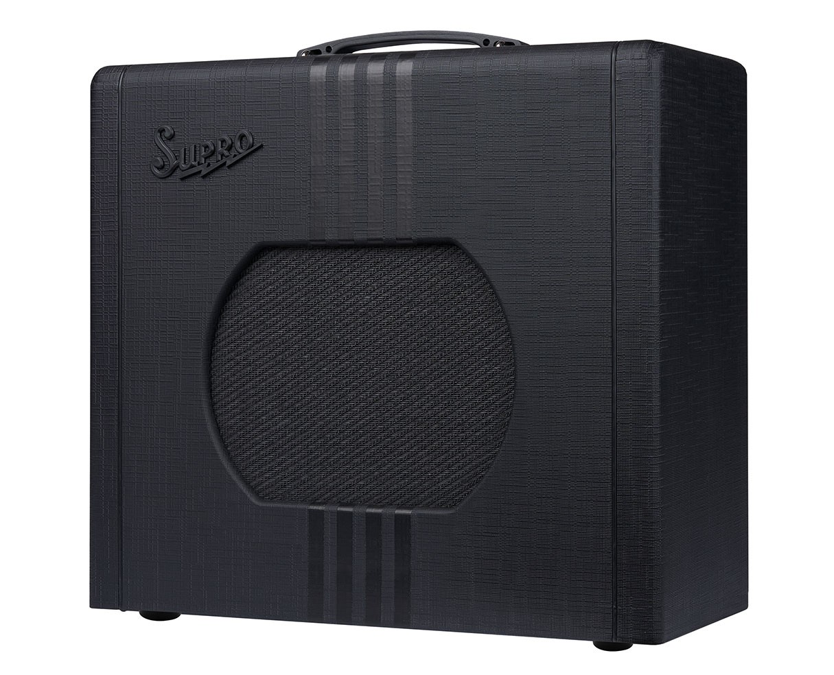 Supro 1820RBB Delta King 10 5-Watt 1x10” Combo w/Reverb – Black/Black - Open Box