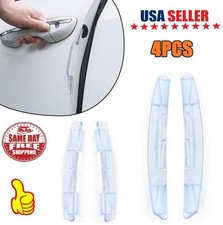 4x Clear Car Door Edge Guards Protectors Universal Anti-scratch Trim Strip Self 4x Clear Car Door Edge Guards Protectors Universal Anti-scratch Trim Strip Self