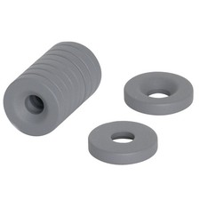 N42 Néodyme Ptfe Disque Aimants - 10mm Diamètre X 2mm Épais X 3.2mm Fraisée Trou