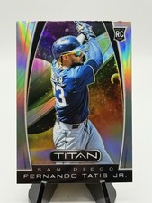 FERNANDO TATIS JR RC 2019 Chronicles Titan Rookie Silver Holo Prizm Refractor