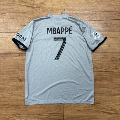 Men's XL Air Jordan PSG Qatar Airways MBAPPÉ Jersey #7 Paris