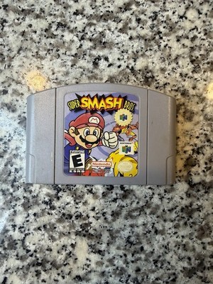 Super Smash Bros (Nintendo 64 1996) N64 Authentic Tested Working Cartridge 