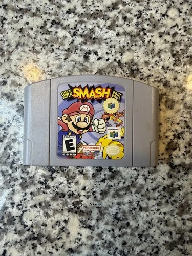 Super Smash Bros (Nintendo 64 1996) N64 Authentic Tested Working Cartridge