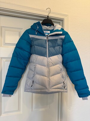 Columbia Womens Timber Top Mountain Ski Winter Jacket  Omni/Blue Multi /Size XS