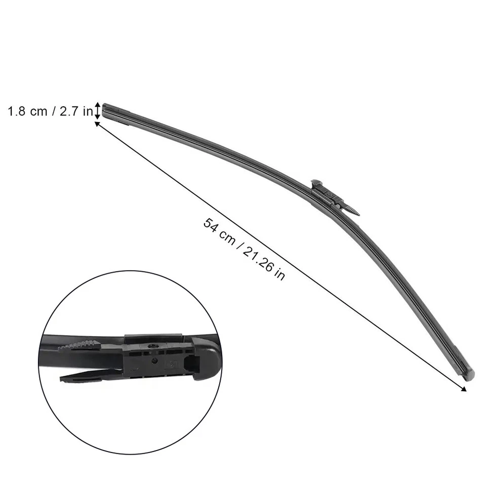 For Chevrolet Silverado GMC Sierra 25877402 Set of 2 windshield wiper blades - Image 4 of 4