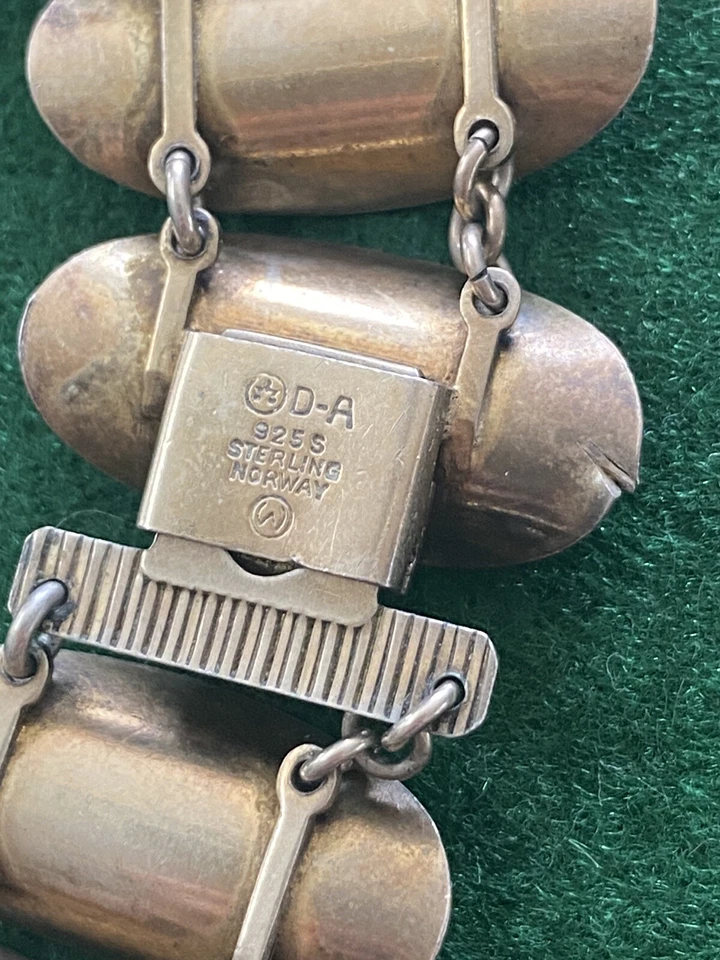 Collar Gargantilla Icónico Blanco David Andersen 925S Esmalte Esterlina Ovalos Foto 2 de 4