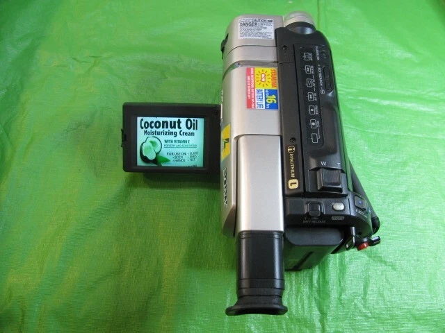 Sony CCD-TRV87 Hi8 Analog Camcorder - Record Transfer Play Video 8MM TESTED WORK - Image 4 of 4