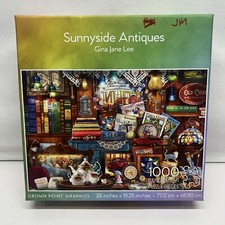 Crown Point Graphics Sunnyside Antiques 1000 Piece Jigsaw Puzzle By Gina Lee